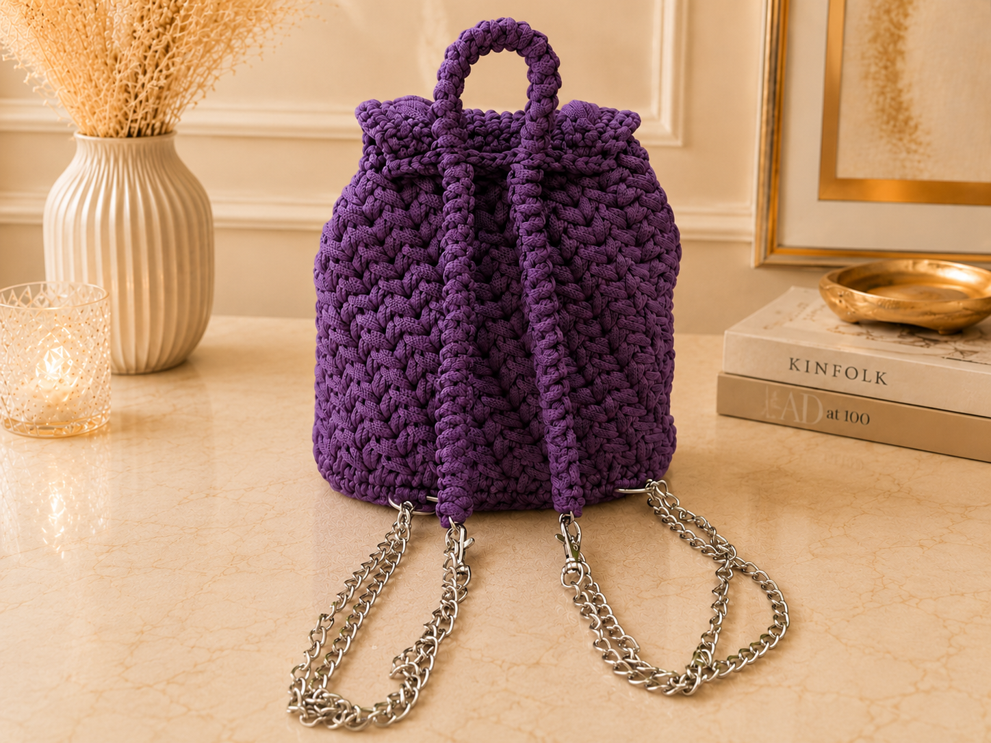 Violetta sac à dos bohème pièce unique